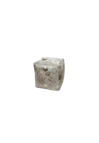 Kayoom - Sitzkissen Spark Pouf 210 45 x 45 cm - elfenbein - gold