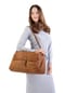 Cluty Reisetasche Echt Leder, Made In Italy Bild 3