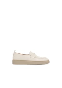 KAZAR STUDIO - Minimalistische Sneakers aus Wildleder zum Schieben - Off-white
