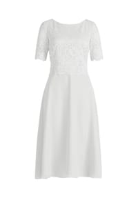Vera Mont - Cocktailkleid mit Spitze - 6179 STR AUBERGINE