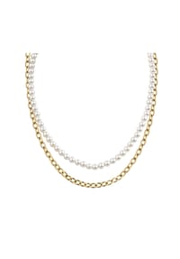 zeeme STAINLESS STEEL - Collier Edelstahl - gelb