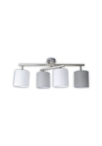 näve Leuchten - 4er Deckenleuchte "TILDE" L: 82cm - silber