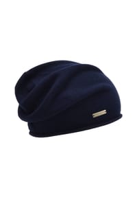 SEEBERGER - Beanie, Baumwolle, Rollkante, für Damen - 39 POWDER RED