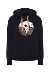 CHIEMSEE - Hoodie im Jumper-Design - 19-3911 Black Beauty