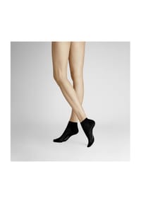 Hudson - Sneakersocken "Relax Fine", flache Zehennaht, für Damen - 0005 BLACK