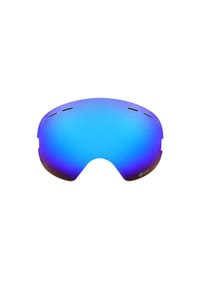 YEAZ - Wechselglas für Ski- Snowboardbrille mit Rahmen XTRM-SUMMIT - blau
