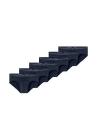 SCHIESSER - Rio Slip / Unterhose 6er Pack Cotton Flex - Blau