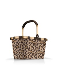 reisenthel® - carrybag - Einkaufskorb (teddy sand) - black/black