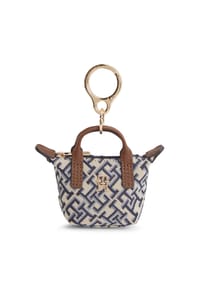 TOMMY HILFIGER TH CHARMS - Münzetui, Reißverschluss, für Damen - 0GY BLUE MONO