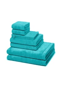 Cawö - 2 X Wasch- 2 X Gäste- 2 X Dusch- 2 X Handtuch im Set Lifestyle Lifestyle - Anthrazit