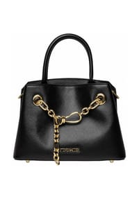STEVE MADDEN BROSALIE - Henkeltasche, Kunstleder, für Damen - BLACK/GOLD
