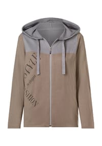 Sieh an! - Strickjacke - sesam-steingrau