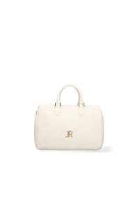 JOHN RICHMOND - Tasche mit Henkel - Black and  Off Silver