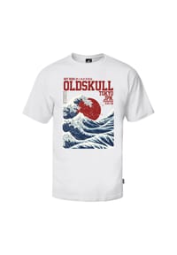 OLDSKULL - T-Shirt Asian Big W mit coolem Print - Black