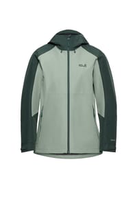 Jack Wolfskin - Funktionsjacke Wildbound 2L JKT W, windabweisend, für Damen - GREEN ZINNIA