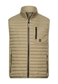 camel active - Weste mit wasserabweisender Funktion - Khaki