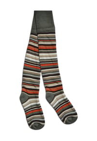 normani® - Baby Thermostrumpfhose -Ringelmuster - Burgund