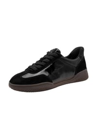 Tamaris - Lederimitat Sneaker - Schwarz