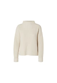 SELECTED FEMME - Strickpullover, Stehkragen, Seitenschlitze, für Damen - 179771 BIRCH