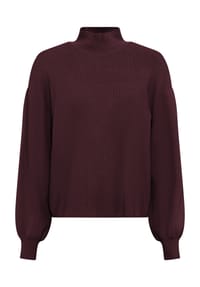 MANGUUN collection - Pullover, Stehkragen, für Damen - 1 BLACK