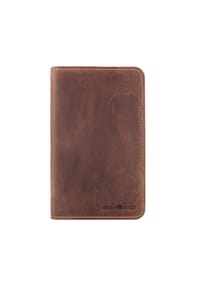 GREEN BURRY - Vintage Stifteetui Leder 12 cm - brown