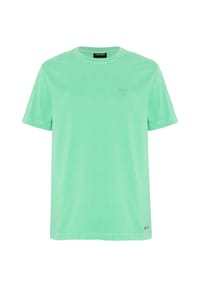 CHIEMSEE - T-Shirt mit dezentem Jumper-Motiv - 15-1360 SHOCK ORAN