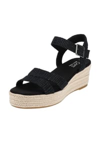 TOMS - Textil Sandalen - Schwarz
