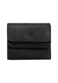 JOST Odense - Odense Geldbörse RFID Schutz Leder 10 cm - black