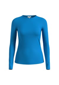 s.Oliver - Langarmshirt, Baumwolle, für Damen - 2504  ORANGE