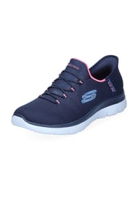 SKECHERS® - Summits Sneaker "Diamond Dream", atmungsaktiv, Mesh, für Damen - NVPK NAVY MESH