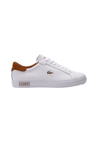 LACOSTE - Sneaker Powercourt, Leder, für Herren - 385  WHT/BRW