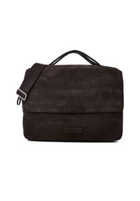 Marc O'Polo - Aktentasche Leder 38 cm Laptopfach - burnt coffee
