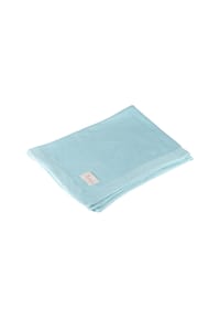 sigikid® - Strickdecke Knitted Love Babydecke ,  für Babys - hellblau