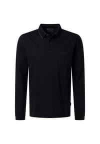 pierre cardin - Langarmshirt mit klassischem Kragen - Bering Sea