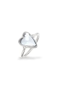 LIEBESKIND - Ring - Glass Heart - gold