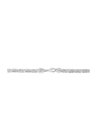 Adelia's Men Modern Essentials - Halskette – Königskette aus 925 Silber 55 cm - silber
