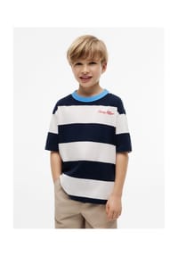 TOMMY HILFIGER - Shirt, Halbarm, für Kinder - C1G  BLUE