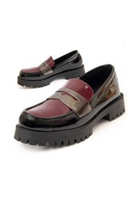 NYREX - Plateau-Mokassin Macca2 Schwarz - schwarz