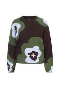 IVKO - Pullover aus feiner Merinowolle - chocolate