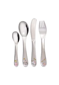 GRÄWE® - Kinderbesteck 4-teilig PRINZESSIN PRINZESSIN - silber