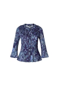 KRISS - Bluse Gerda - Marineblau