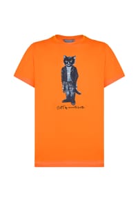 CAT by manii'ta lacitta - Oranges T-Shirt Rockerkatze - orange