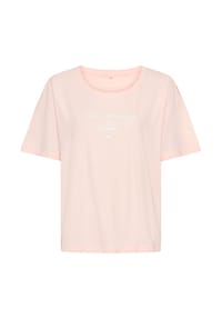 vivance dreams - T-Shirt, Baumwolle, für Damen - 29503 ECRU/ROSE