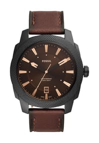 FOSSIL MACHINE - Herrenuhr "FS5972" - SCHWARZ/BRAUN
