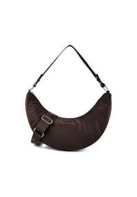 BOGNER MAXON - Schultertasche, Emblem, für Damen - DARKBROWN