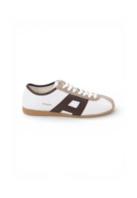 Apple of Eden - Sneaker MIYA Premium-Ledersneaker mit modernem Design - BLACK-WHITE