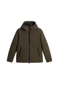 WOOLRICH - Jacke Pacific Softshelljacke - dunkelgrün