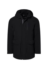 pierre cardin - Jacke mit Kapuze - Schwarz