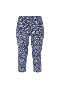 STOOKER® - TAHITI  PRINT Damen 7/8-Hose 7/8-Länge - black graphic