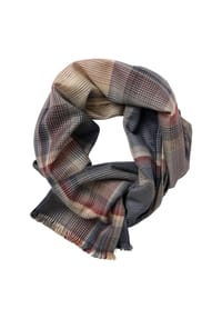 CASAMODA - Herren Schal kariert - Beige